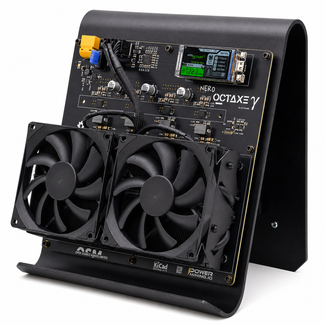 NerdOctaxe Solo Bitcoin Miner