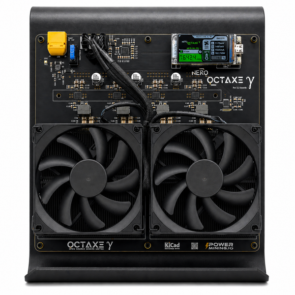 NerdOctaxe Solo Bitcoin Miner