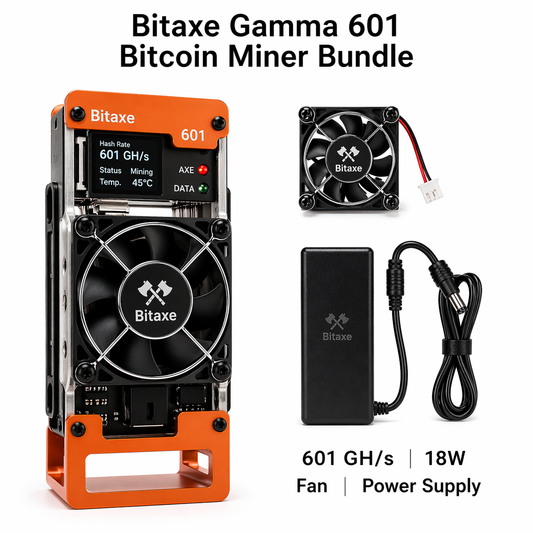 Bitaxe Gamma 601 Solo Bitcoin Miner